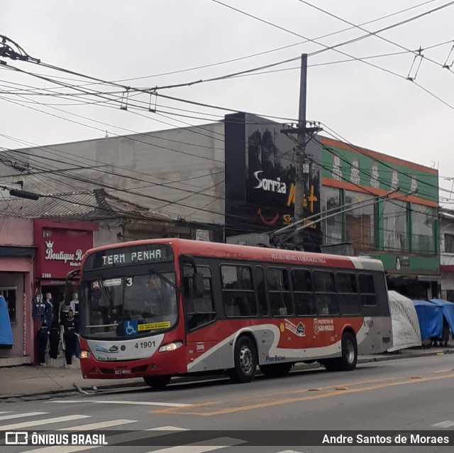 Himalaia Transportes > Ambiental Transportes Urbanos 4 1901 na cidade de São Paulo, São Paulo, Brasil, por Andre Santos de Moraes. ID da foto: 10176410.