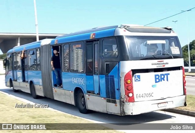 Auto Viação Três Amigos E44705C na cidade de Rio de Janeiro, Rio de Janeiro, Brasil, por João Silva. ID da foto: 10177170.