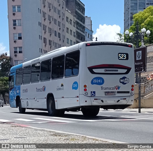 Viação Grande Vitória 23141 na cidade de Vitória, Espírito Santo, Brasil, por Sergio Corrêa. Número da foto: #10177699.