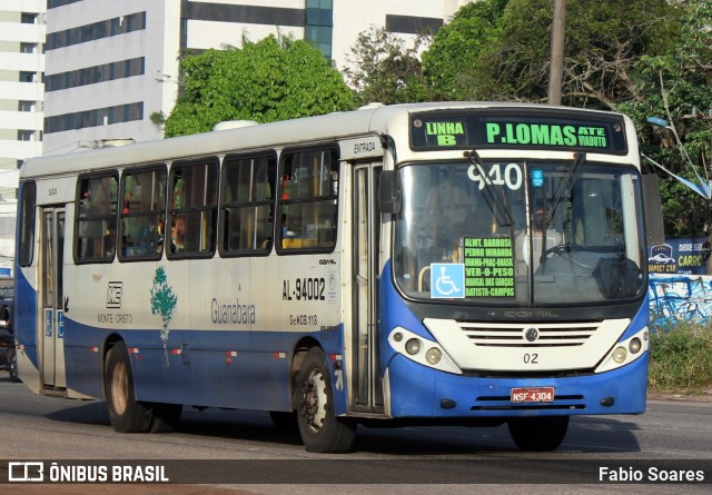 Auto Viação Monte Cristo AL-94002 na cidade de Belém, Pará, Brasil, por Fabio Soares. ID da foto: 10177827.