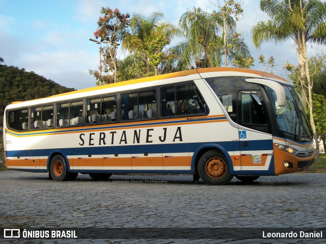 Viação Sertaneja 550 na cidade de Juiz de Fora, Minas Gerais, Brasil, por Leonardo Daniel. ID da foto: 10179108.