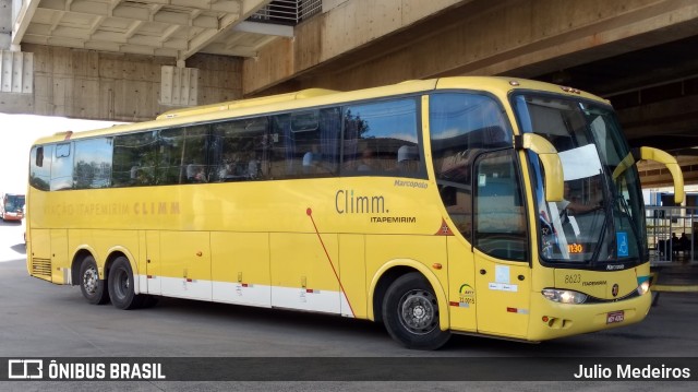 Viação Itapemirim 8623 na cidade de Campinas, São Paulo, Brasil, por Julio Medeiros. Número da foto: #10180250.