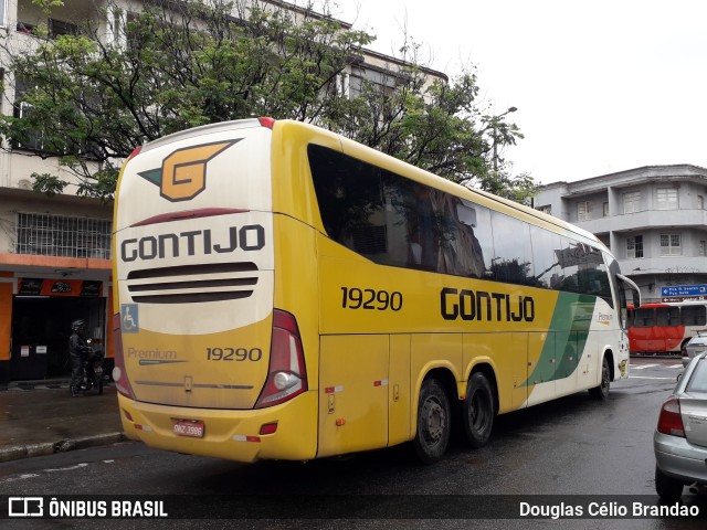 Empresa Gontijo de Transportes 19290 na cidade de Belo Horizonte, Minas Gerais, Brasil, por Douglas Célio Brandao. ID da foto: 10178786.