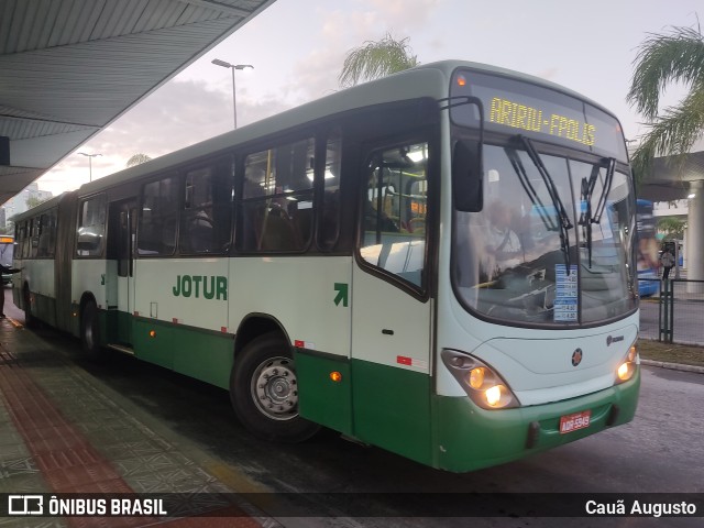 Jotur - Auto Ônibus e Turismo Josefense 1527 na cidade de Florianópolis, Santa Catarina, Brasil, por Cauã Augusto. Número da foto: #10177776.