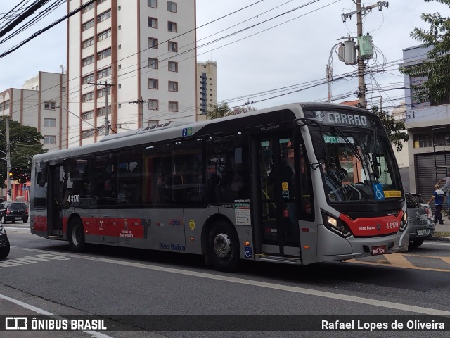 Express Transportes Urbanos Ltda 4 8170 na cidade de São Paulo, São Paulo, Brasil, por Rafael Lopes de Oliveira. ID da foto: 10178102.