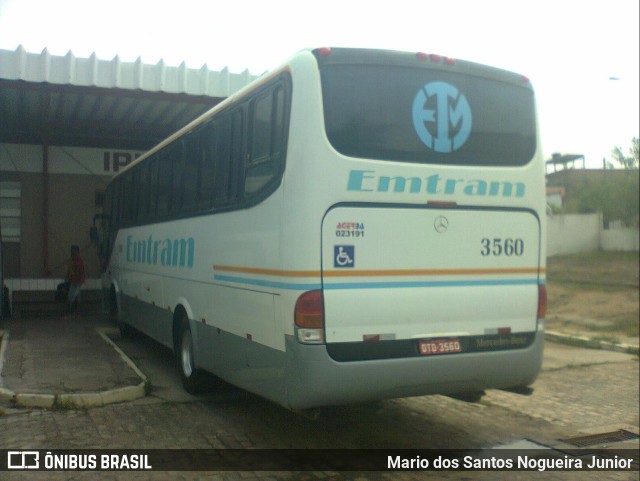 Emtram 3560 na cidade de Ipirá, Bahia, Brasil, por Mario dos Santos Nogueira Junior. ID da foto: 10178571.