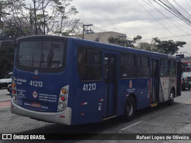 Radial Transporte Coletivo 41.213 na cidade de São Paulo, São Paulo, Brasil, por Rafael Lopes de Oliveira. ID da foto: 10180275.