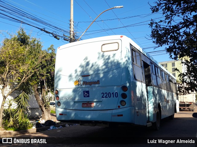 Transportes Coletivos Itapuã 22010 na cidade de Porto Alegre, Rio Grande do Sul, Brasil, por Luiz Wagner Almeida. Número da foto: #10179610.