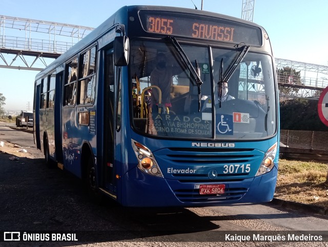 Bettania Ônibus 30715 na cidade de Belo Horizonte, Minas Gerais, Brasil, por Kaique Marquês Medeiros . ID da foto: 10180844.