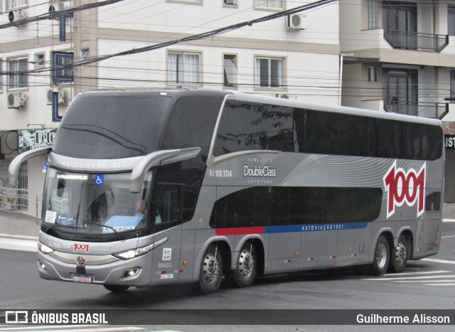 Auto Viação 1001 108.1134 na cidade de Balneário Camboriú, Santa Catarina, Brasil, por Guilherme Alisson. Número da foto: #10179192.