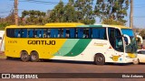 Empresa Gontijo de Transportes 17075 na cidade de Campo Mourão, Paraná, Brasil, por Elvio Antunes. ID da foto: :id.