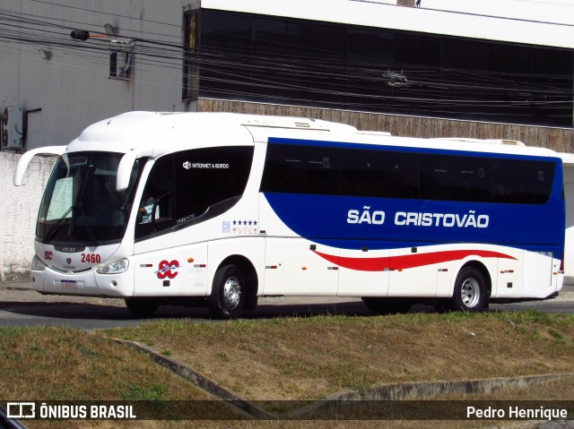 Viação São Cristóvão 2460 na cidade de Divinópolis, Minas Gerais, Brasil, por Pedro Henrique. Número da foto: #10182471.
