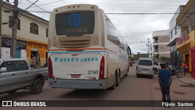 Emtram 3740 na cidade de Barra da Estiva, Bahia, Brasil, por Flávio  Santos. Número da foto: #10183543.