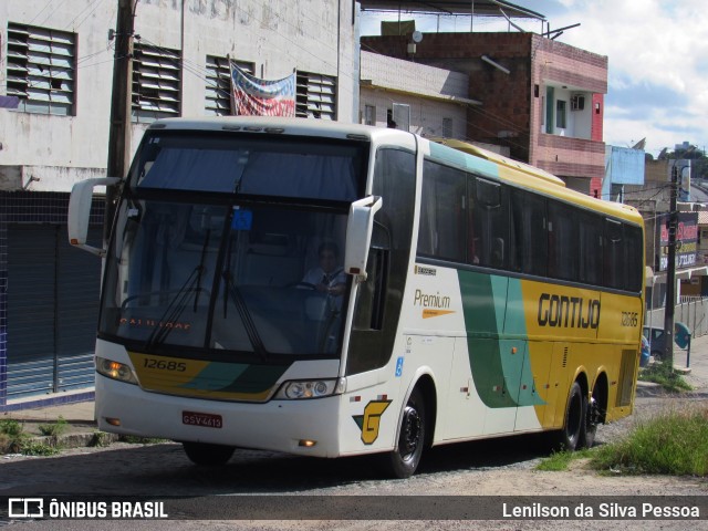 Empresa Gontijo de Transportes 12685 na cidade de Caruaru, Pernambuco, Brasil, por Lenilson da Silva Pessoa. Número da foto: #10181822.