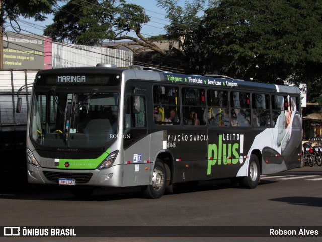 Viação Garcia 81048 na cidade de Nova Esperança, Paraná, Brasil, por Robson Alves. Número da foto: #10183056.