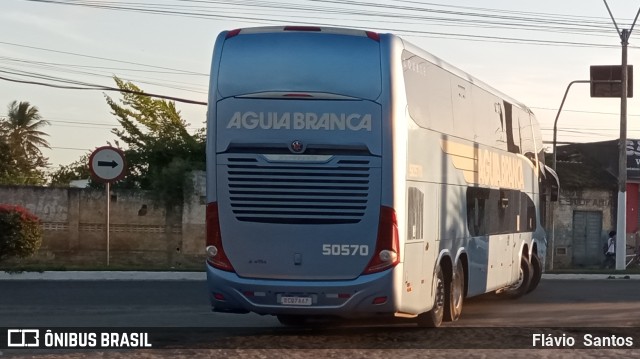 Viação Águia Branca 50570 na cidade de Cruz das Almas, Bahia, Brasil, por Flávio  Santos. Número da foto: #10183532.