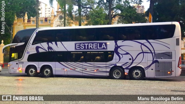 Estrela Turismo 5000 na cidade de Curitiba, Paraná, Brasil, por Manu Busóloga Betim. Número da foto: #10182545.