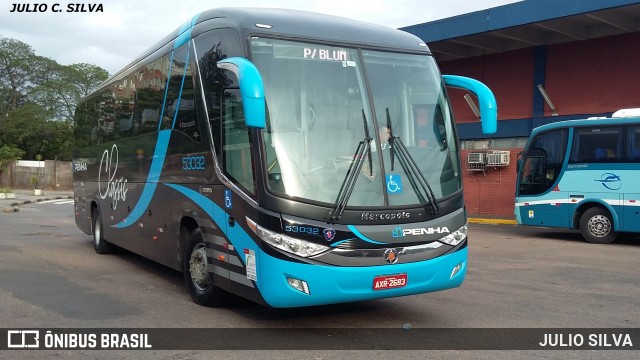 Empresa de Ônibus Nossa Senhora da Penha 53032 na cidade de Porto Alegre, Rio Grande do Sul, Brasil, por JULIO SILVA. ID da foto: 10183441.