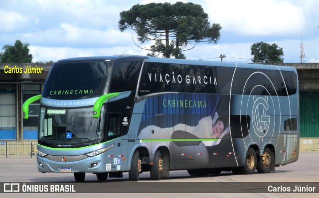 Viação Garcia 86065 na cidade de Curitiba, Paraná, Brasil, por Carlos Júnior. ID da foto: 10181698.