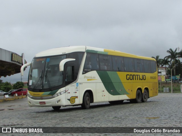 Empresa Gontijo de Transportes 19020 na cidade de Perdões, Minas Gerais, Brasil, por Douglas Célio Brandao. Número da foto: #10182141.