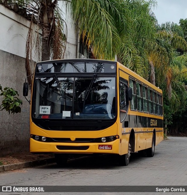 Ônibus Particulares 5644 na cidade de Vila Velha, Espírito Santo, Brasil, por Sergio Corrêa. Número da foto: #10182479.