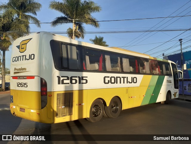 Empresa Gontijo de Transportes 12615 na cidade de Sete Lagoas, Minas Gerais, Brasil, por Samuel Barbosa. Número da foto: #10181279.