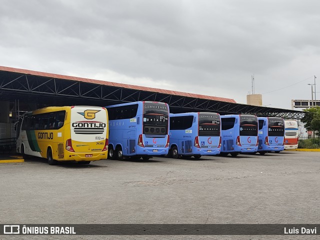 Empresa Gontijo de Transportes 7015 na cidade de Sobral, Ceará, Brasil, por Luis Davi. Número da foto: #10182709.