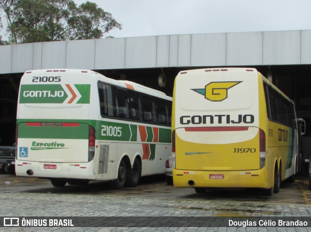 Empresa Gontijo de Transportes 11970 na cidade de Perdões, Minas Gerais, Brasil, por Douglas Célio Brandao. ID da foto: 10182135.