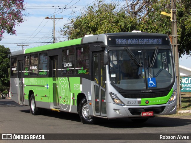 Viação Garcia 8253 na cidade de Paranavaí, Paraná, Brasil, por Robson Alves. Número da foto: #10182912.