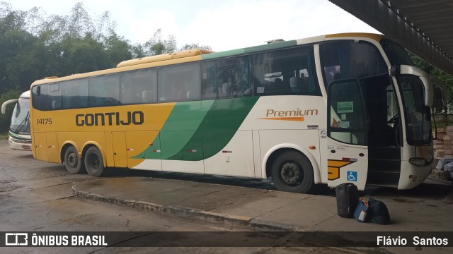 Empresa Gontijo de Transportes 14175 na cidade de Cruz das Almas, Bahia, Brasil, por Flávio  Santos. Número da foto: #10183697.