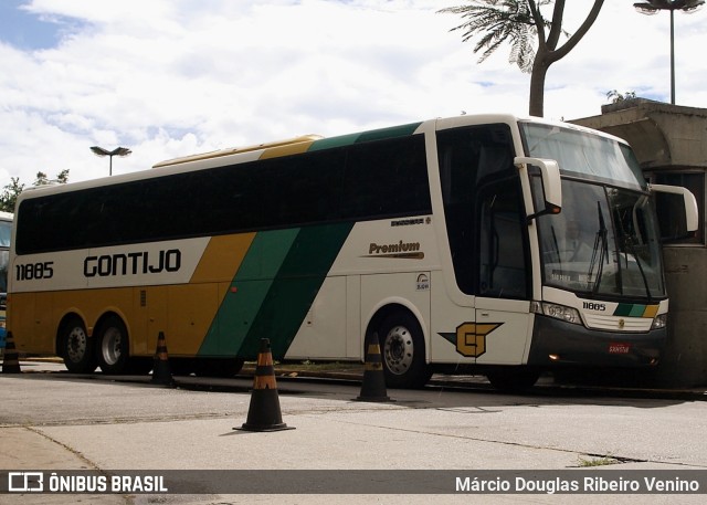 Empresa Gontijo de Transportes 11885 na cidade de São Paulo, São Paulo, Brasil, por Márcio Douglas Ribeiro Venino. ID da foto: 10185826.