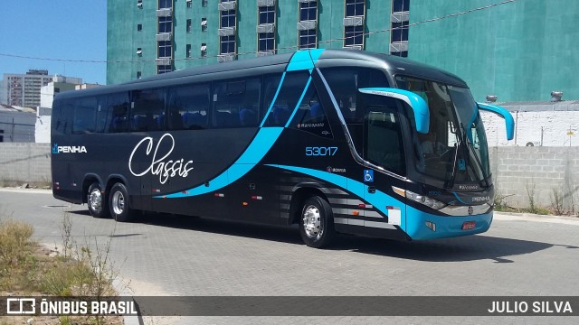 Empresa de Ônibus Nossa Senhora da Penha 53017 na cidade de Porto Alegre, Rio Grande do Sul, Brasil, por JULIO SILVA. Número da foto: #10183898.