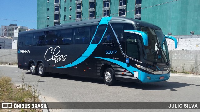 Empresa de Ônibus Nossa Senhora da Penha 53017 na cidade de Porto Alegre, Rio Grande do Sul, Brasil, por JULIO SILVA. ID da foto: 10183898.