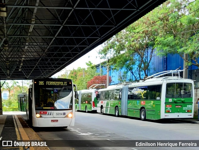 Next Mobilidade - ABC Sistema de Transporte 5314 na cidade de São Bernardo do Campo, São Paulo, Brasil, por Edinilson Henrique Ferreira. ID da foto: 10185716.