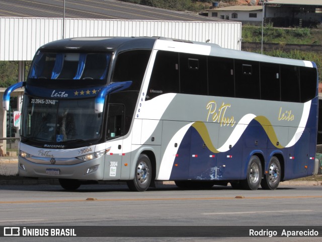 Pet Tur - Rms Transporte e Turismo 3004 na cidade de Conselheiro Lafaiete, Minas Gerais, Brasil, por Rodrigo  Aparecido. Número da foto: #10185157.