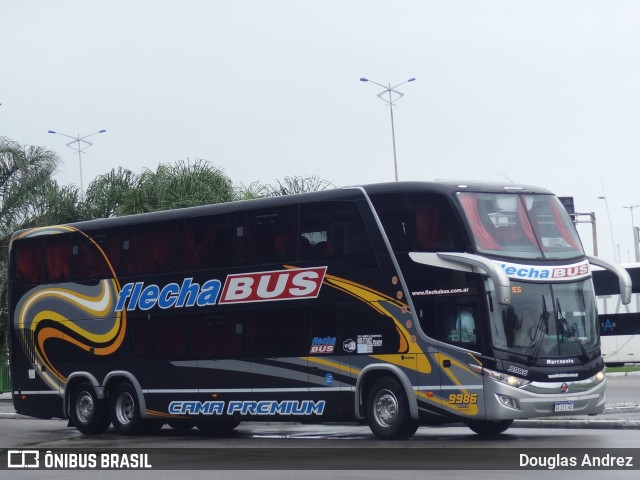 Flecha Bus 9986 na cidade de Florianópolis, Santa Catarina, Brasil, por Douglas Andrez. Número da foto: #10185892.