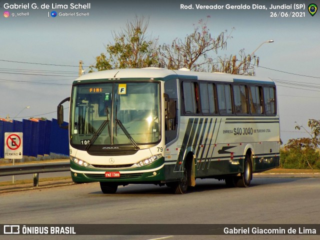 Sajotur - São João Turismo Jundiaí 79 na cidade de Jundiaí, São Paulo, Brasil, por Gabriel Giacomin de Lima. Número da foto: #10185059.