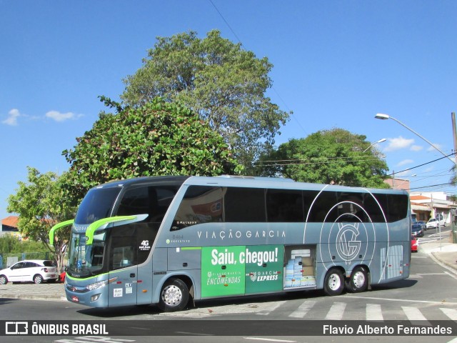 Viação Garcia 8464 na cidade de Sorocaba, São Paulo, Brasil, por Flavio Alberto Fernandes. ID da foto: 10185824.