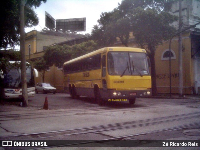 Viação Itapemirim 20409 na cidade de Rio de Janeiro, Rio de Janeiro, Brasil, por Zé Ricardo Reis. ID da foto: 10185200.