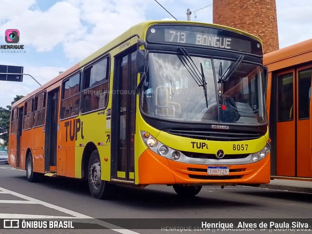 TUPi Transportes Urbanos Piracicaba 8057 na cidade de Piracicaba, São Paulo, Brasil, por Henrique Alves de Paula Silva. Número da foto: #10184265.