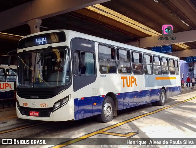 TUPi Transportes Urbanos Piracicaba 8531 na cidade de Piracicaba, São Paulo, Brasil, por Henrique Alves de Paula Silva. Número da foto: #10184266.