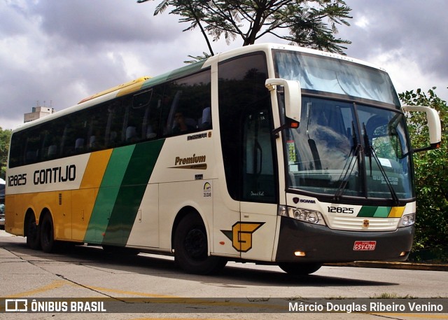 Empresa Gontijo de Transportes 12825 na cidade de São Paulo, São Paulo, Brasil, por Márcio Douglas Ribeiro Venino. ID da foto: 10185843.