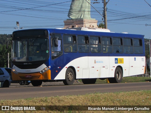 Stadtbus 173 na cidade de Santa Cruz do Sul, Rio Grande do Sul, Brasil, por Ricardo Manoel Limberger Carvalho. Número da foto: #10184326.