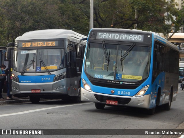 Cooper Líder > A2 Transportes 6 8246 na cidade de São Paulo, São Paulo, Brasil, por Nicolas Matheusz. ID da foto: 10188962.