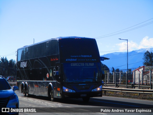 Buses Erbuc 440 na cidade de San Fernando, Colchagua, Libertador General Bernardo O'Higgins, Chile, por Pablo Andres Yavar Espinoza. Número da foto: #10189206.