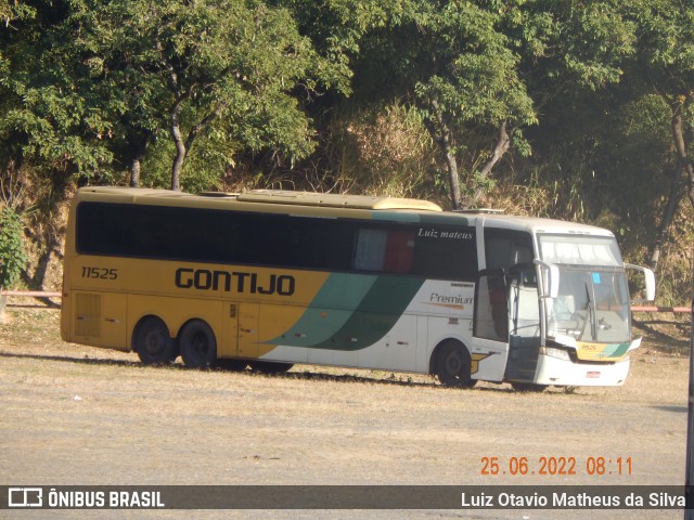 Empresa Gontijo de Transportes 11525 na cidade de Belo Horizonte, Minas Gerais, Brasil, por Luiz Otavio Matheus da Silva. Número da foto: #10188521.