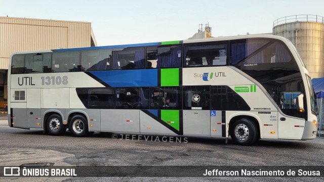 UTIL - União Transporte Interestadual de Luxo 13108 na cidade de Rio de Janeiro, Rio de Janeiro, Brasil, por Jefferson Nascimento. Número da foto: #10186853.