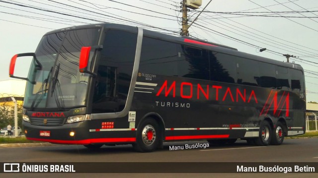 Montana Turismo 210 na cidade de Curitiba, Paraná, Brasil, por Manu Busóloga Betim. ID da foto: 10188721.