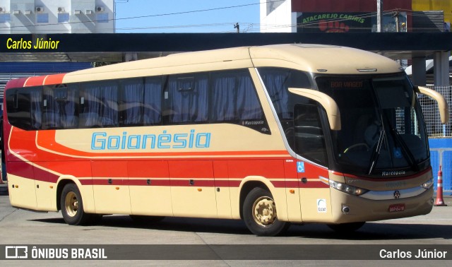 Auto Viação Goianésia 178003-9 na cidade de Goiânia, Goiás, Brasil, por Carlos Júnior. Número da foto: #10189100.