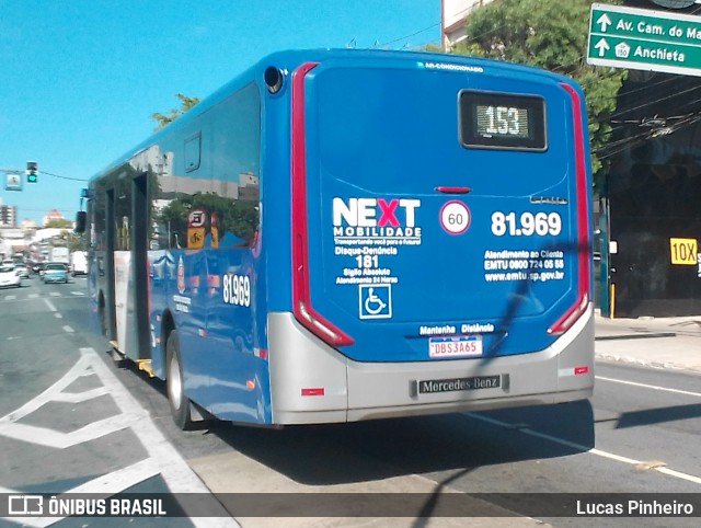 Next Mobilidade - ABC Sistema de Transporte 81.969 na cidade de São Bernardo do Campo, São Paulo, Brasil, por Lucas Pinheiro. ID da foto: 10190475.